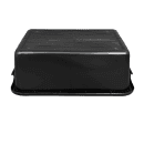 Vollrath 1527-06 Traex® Bus Box - 15 1/2" x 21 3/4" x 7", Black thumbnail 4