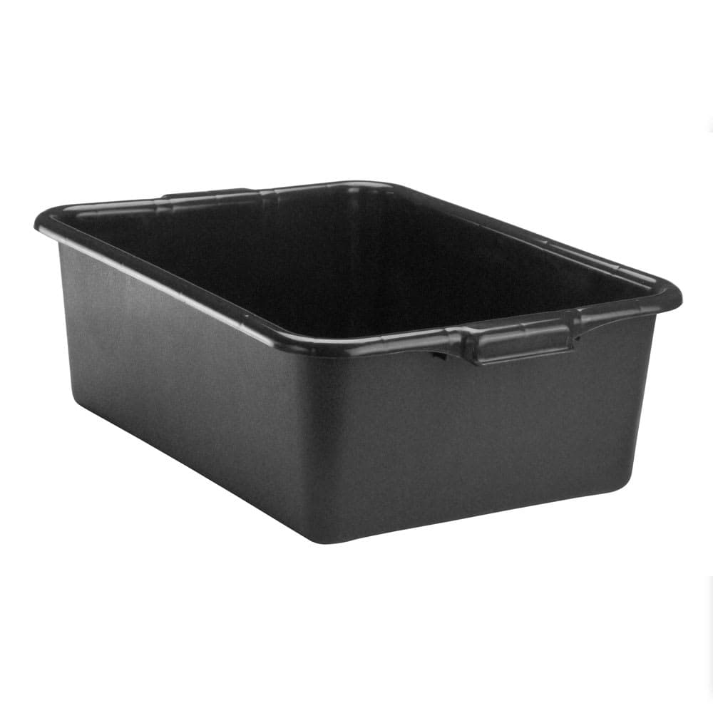 Vollrath 1527B-06 Traex® Bus Box - 15 1/2" x 21 3/4" x 7", Black
