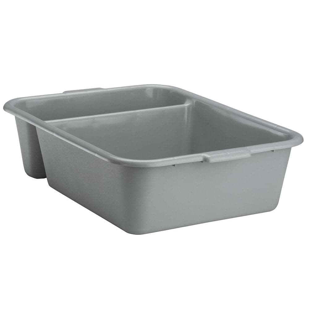 Vollrath 1721-31 Traex® Bus Box w/ (2) Compartments - 17 3/4" x 22 4/5" x 6", Gray