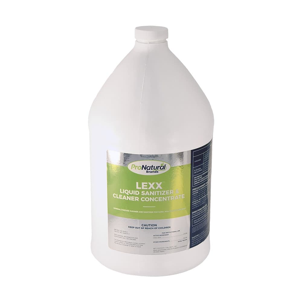 Vollrath 265003 LEXX™ Liquid Sanitizer & Cleaner Concentrate