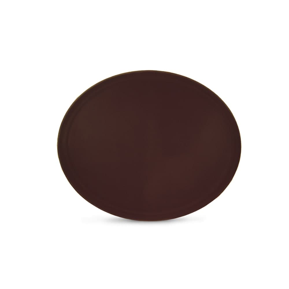 Vollrath 2700L-06 Oval Serving Tray - Fiberglass, Black