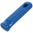 Vollrath 3011 4" Silicone Handle Sleeve - Fits 7" Pans, Blue thumbnail 4