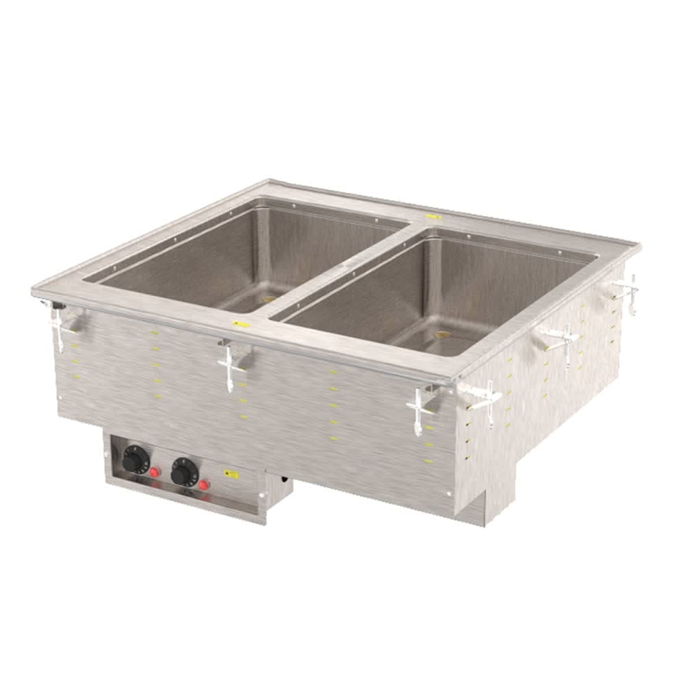 Vollrath 3639901 Drop-In Hot Food Well w/ (2) Full Size Pan Capacity, 120v