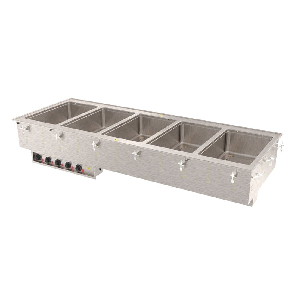 Vollrath 36408 Drop-In Hot Food Well w/ (5) Full Size Pan Capacity, 208v/1ph