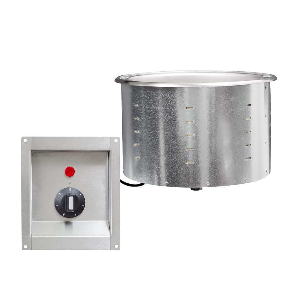 Vollrath 36464 11 qt Drop In Soup Warmer w/ Infinite Controls, 120v