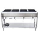 Vollrath 38004 61 1/4" Hot Food Table w/ (4) Wells & Cutting Board, 120v thumbnail 2