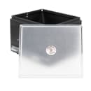 Vollrath 3802-06 Double Sided Straw Dispenser - 500 Capacity, Black thumbnail 2