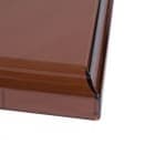 Vollrath 3802L-01 Straw Dispenser Replacement Cover - Full Size, Transparent Brown thumbnail 5