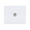 Vollrath 3802L-13 Straw Dispenser Replacement Cover - Full Size, Clear thumbnail 3