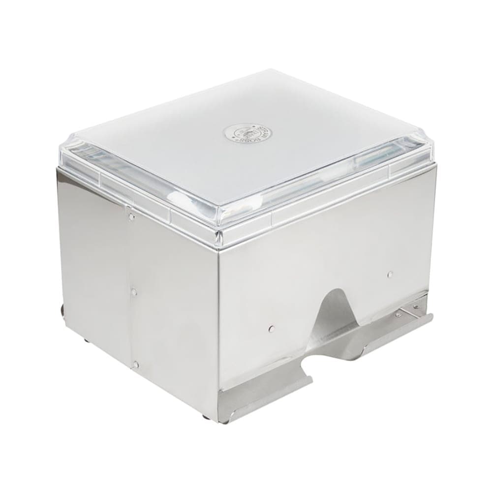 Vollrath 3810-28 Double Sided Straw Dispenser - 400 Capacity, Silver