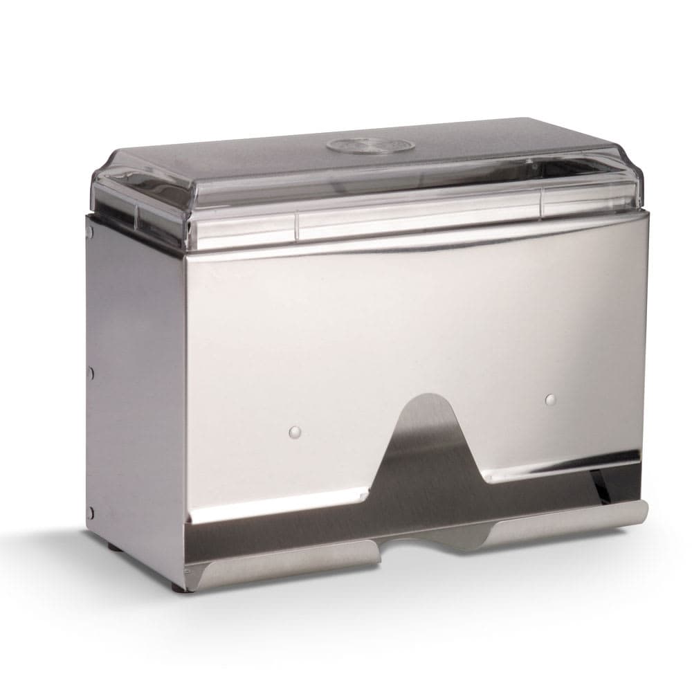 Vollrath 3815-28 Single Sided Straw Dispenser - 200 Capacity, Silver