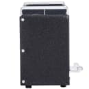 Vollrath 3825-06 Single Sided Straw Dispenser - 250 Capacity, Black thumbnail 3