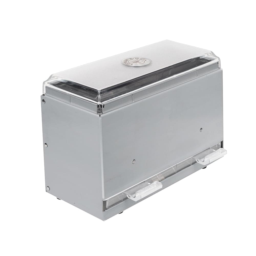 Vollrath 3825-28 Single Sided Straw Dispenser - 250 Capacity, Stainless Steel