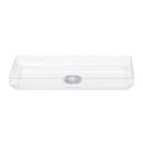 Vollrath 3825L-13 Straw Dispenser Replacement Cover - Clear thumbnail 3