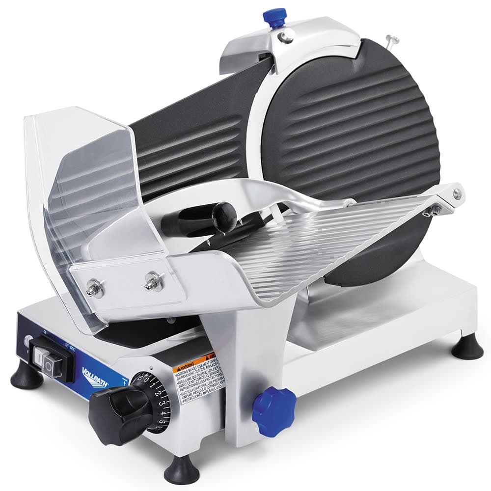 Vollrath 40950 Manual Meat Slicer w/ 10" Blade, Belt Driven, Aluminum, 1/3 hp