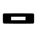 Vollrath 4523 No Pets/Shoes, Shirt Required - 3" x 9", White on Black thumbnail 2