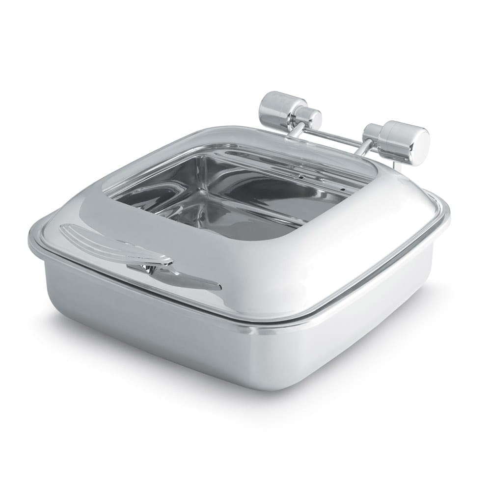 Vollrath 46134 Square Chafer w/ Hinged Lid & Induction Heat