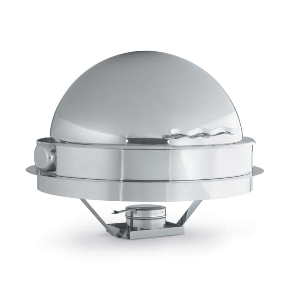 Vollrath 4634110 Round Chafer w/ Roll-Top Lid & Chafing Fuel Heat