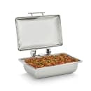 Vollrath 4644015 8 3/10 qt FullSize Induction Chafer w/ Solid Lid, Stainless thumbnail 3