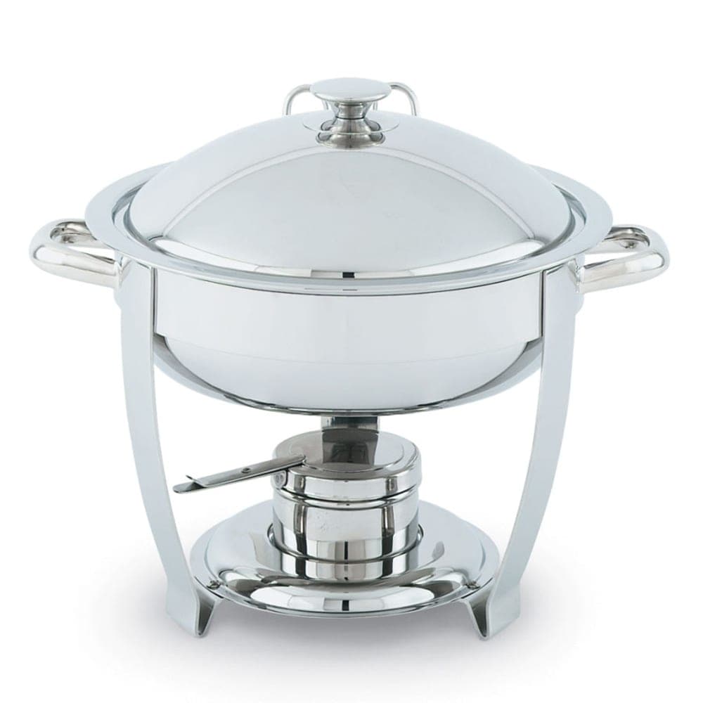 Vollrath 46503 Round Chafer w/ Lift-off Lid & Chafing Fuel Heat