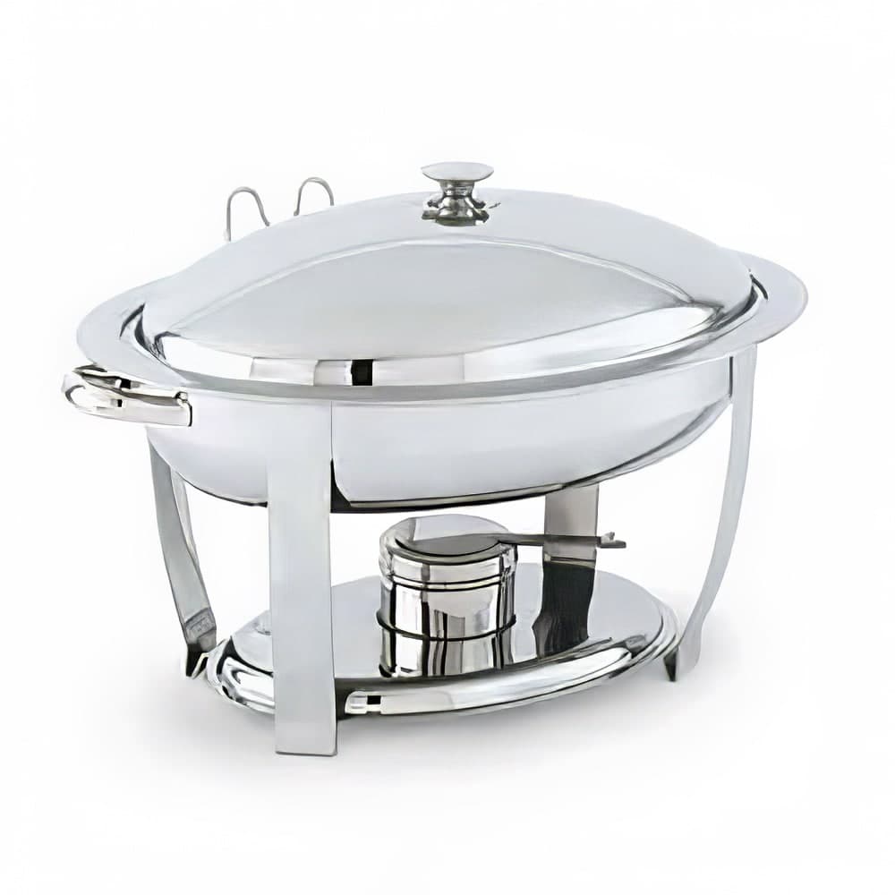Vollrath 46504 6 qt Oval Heavy-Duty Chafer Food Pan