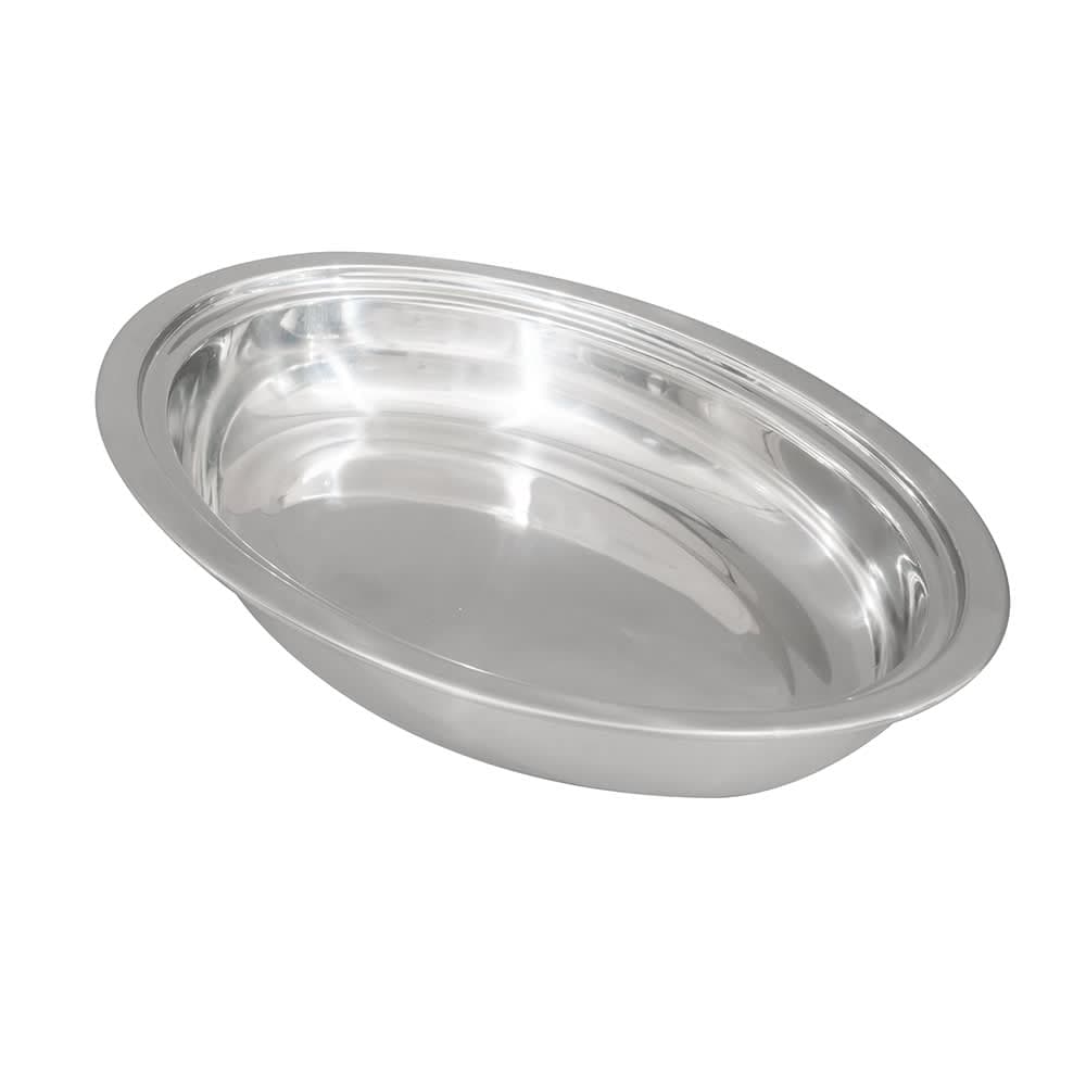 Vollrath 46505 4 qt Oval Heavy-Duty Chafer Food Pan