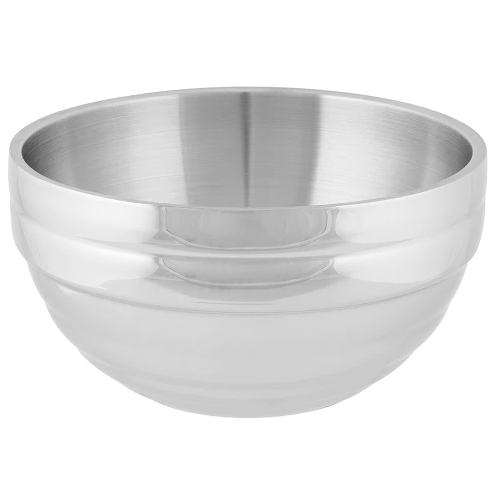 Vollrath 46569 10 1/10 qt Round Beehive Insulated Bowl - 18 ga Stainless