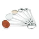 Vollrath 46588 6 Piece Oval Measuring Spoon Set - 1/8 Tsp - 1 Tbsp, 18 ga Stainless thumbnail 2