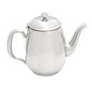 Vollrath 46595 34 oz Coffee Server - Gooseneck, Hollow Handle, Mirror-Finish Stainless thumbnail 3