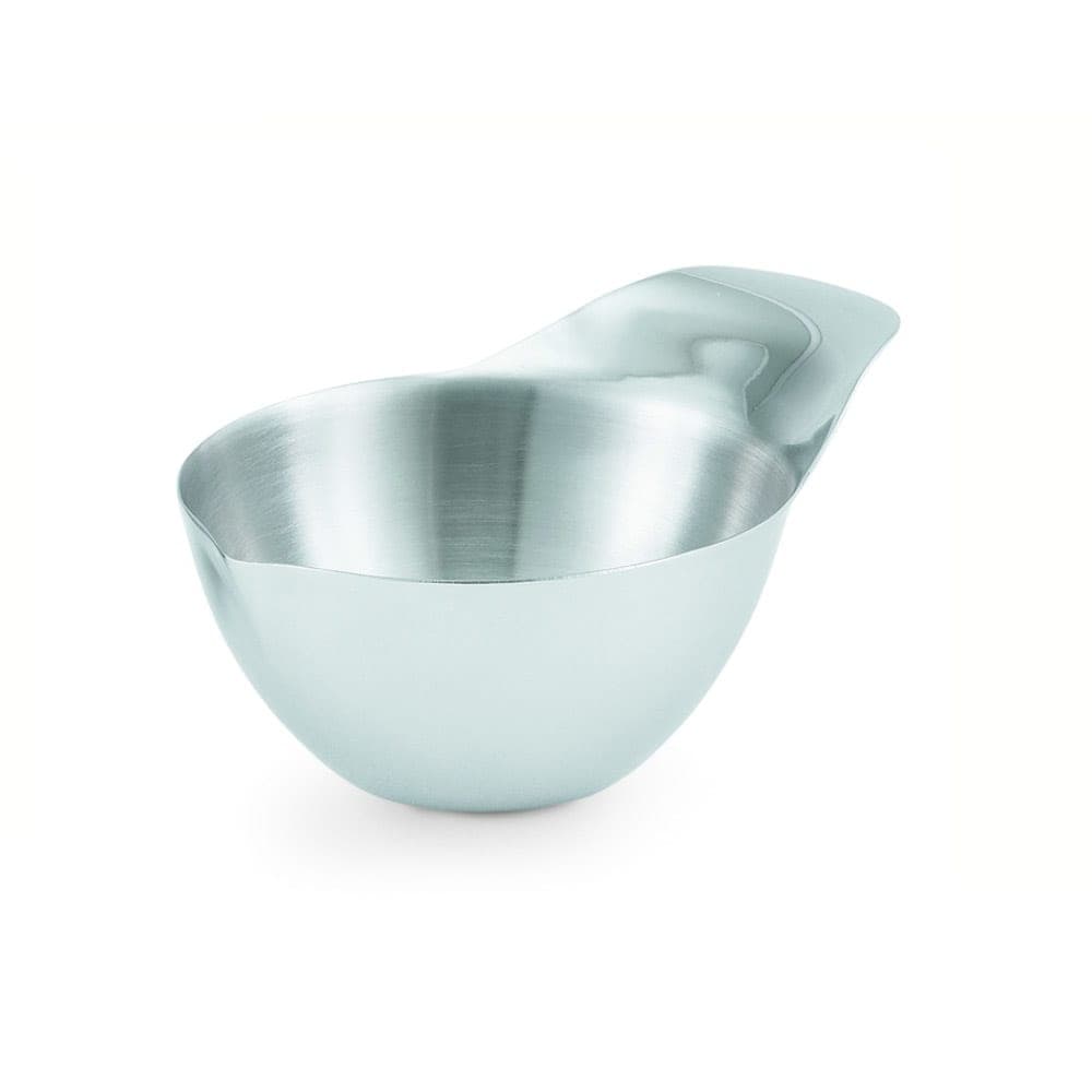 Vollrath 46661 4 oz Ramekin with Handle - Mirror-Finish Stainless