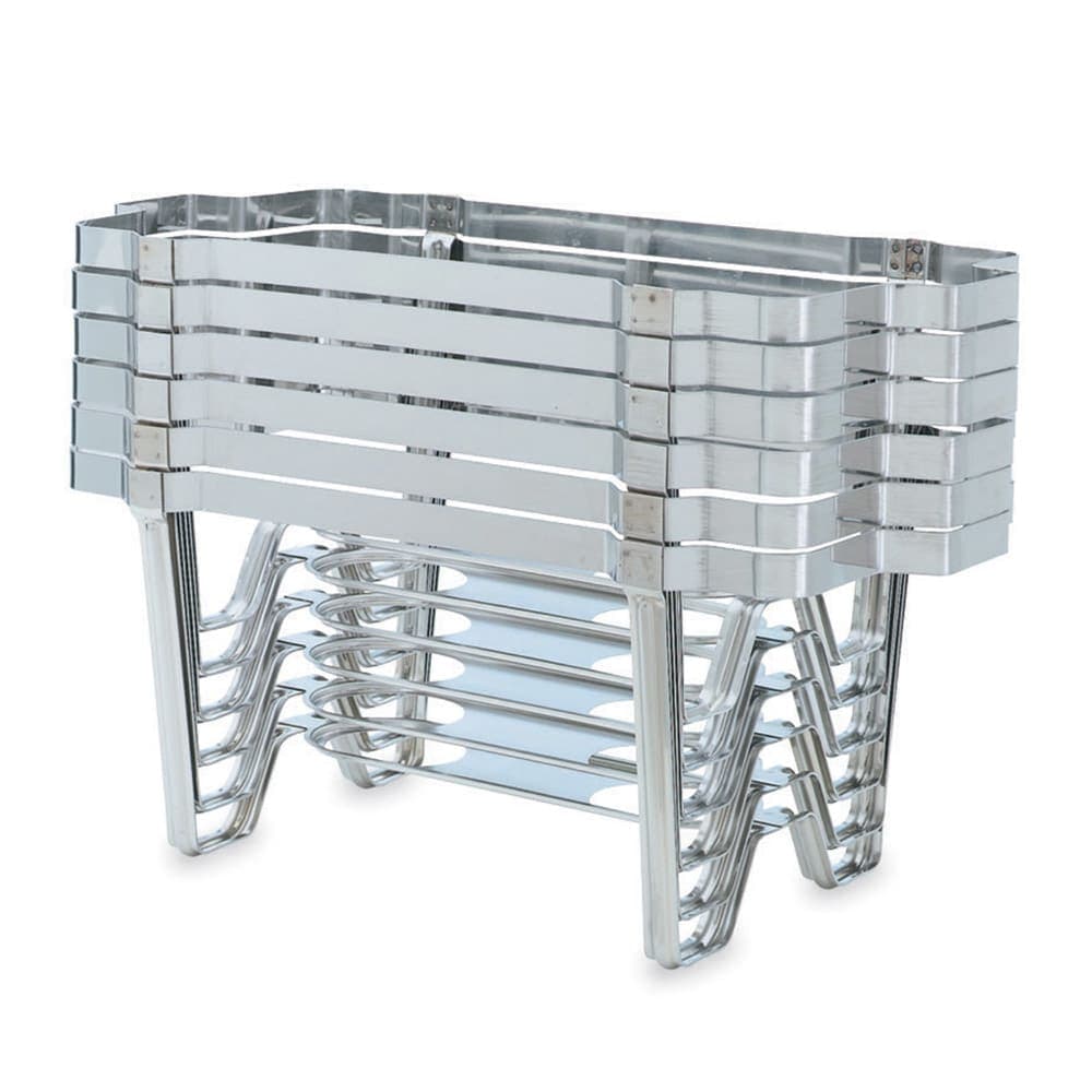 Vollrath 46885 Full-Size Chafer Stackable Rack - Mirror-Finish Stainless