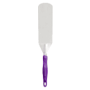 Vollrath 4808880 Jacob's Pride® Heavy-Duty Solid Turner w/ Purple Ergo Grip Handle, 8" x 3", Stainless thumbnail 2
