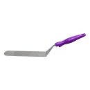 Vollrath 4808880 Jacob's Pride® Heavy-Duty Solid Turner w/ Purple Ergo Grip Handle, 8" x 3", Stainless thumbnail 5