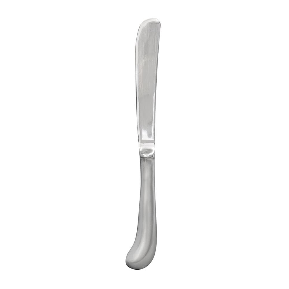 Vollrath 48125 7" Butter Knife with 18/0 Stainless Grade, Queen Anne Pattern