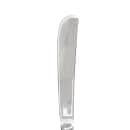 Vollrath 48125 7" Butter Knife with 18/0 Stainless Grade, Queen Anne Pattern thumbnail 3