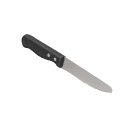 Vollrath 48144 Steak Knife - Round Tip, Jumbo Black Plastic Handle thumbnail 3