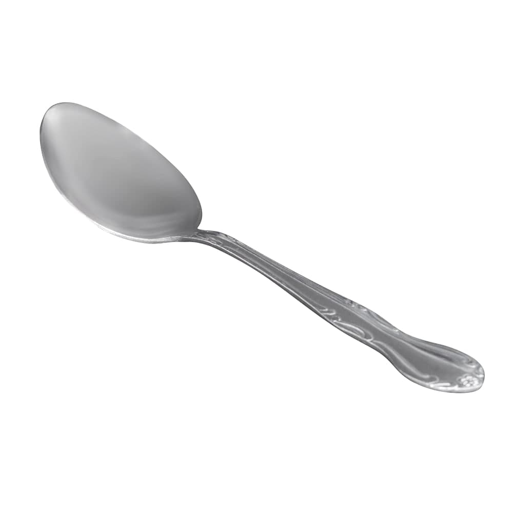 Vollrath 48151 7" Dessert Spoon with 18/0 Stainless Grade, Thornhill Pattern