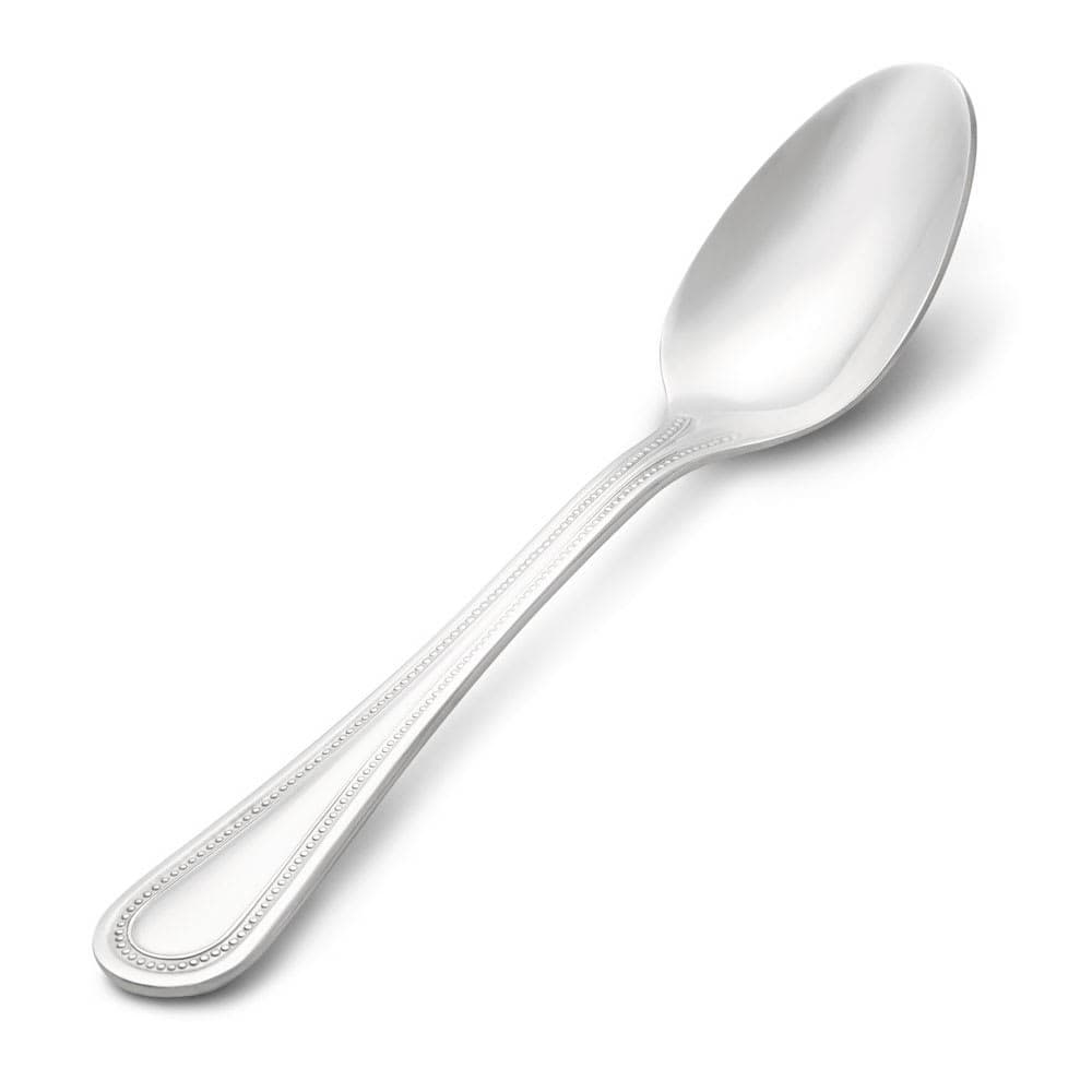 Vollrath 48220 6 3/8" Teaspoon with 18/0 Stainless Grade, Brocade Pattern
