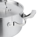 Vollrath 49410 3 qt Miramar® Jacob's Pride® Cookware Casserole w/ Low Dome Cover - Aluminum Bottom, Stainless Steel thumbnail 5