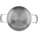 Vollrath 49411 5 qt Miramar® Jacob's Pride® Cookware Casserole w/ Low Dome Cover - Aluminum Bottom, Stainless Steel thumbnail 3