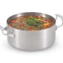 Vollrath 49411 5 qt Miramar® Jacob's Pride® Cookware Casserole w/ Low Dome Cover - Aluminum Bottom, Stainless Steel thumbnail 6