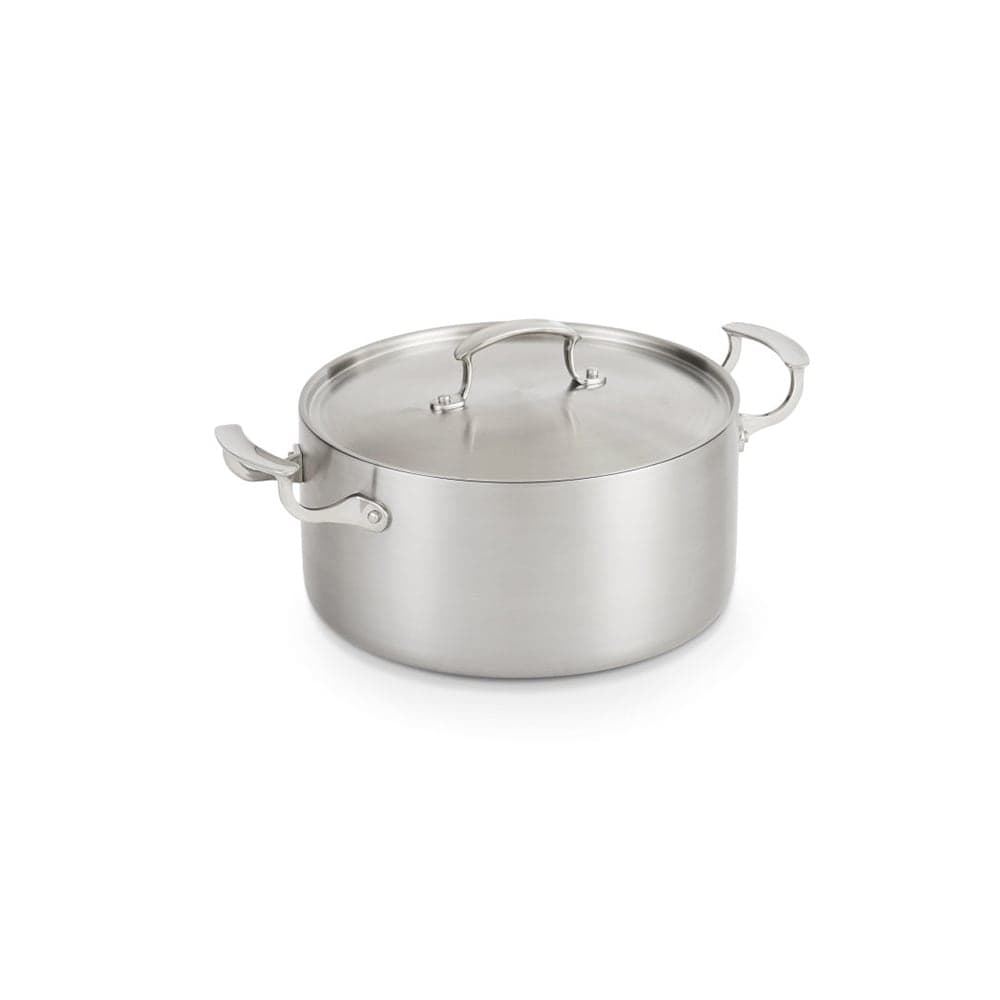 Vollrath 49441 7 qt Miramar® Display Cookware Casserole - Stainless Steel, Induction Ready