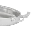 Vollrath 49442 3-3/4 qt Miramar® Display Cookware Oval Au Gratin - Stainless Steel, Induction Ready thumbnail 5