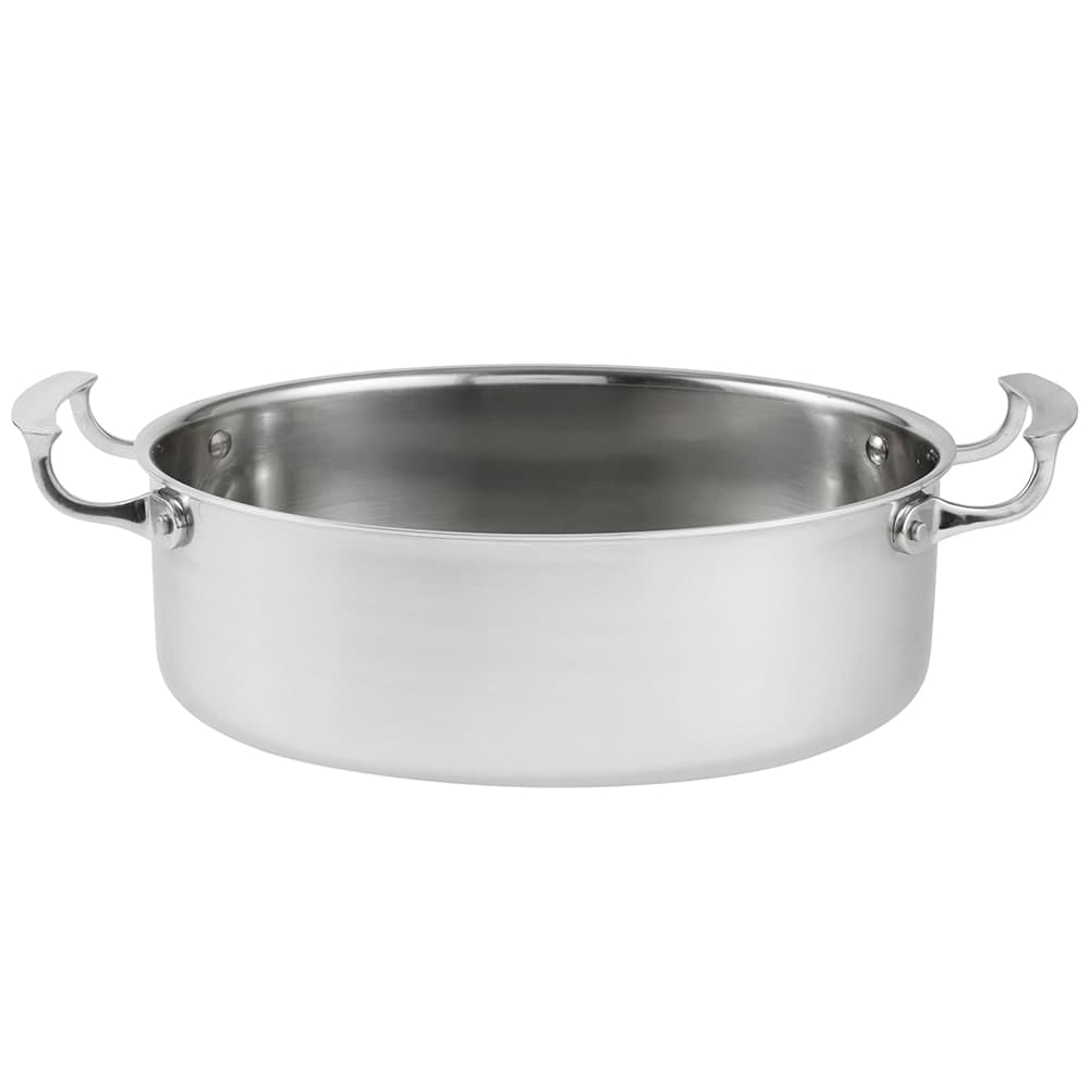 Vollrath 49452 5-1/10 qt Miramar® Display Cookware Oval Au Gratin - Stainless Steel, Induction Ready