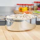 Vollrath 49452 5-1/10 qt Miramar® Display Cookware Oval Au Gratin - Stainless Steel, Induction Ready thumbnail 6