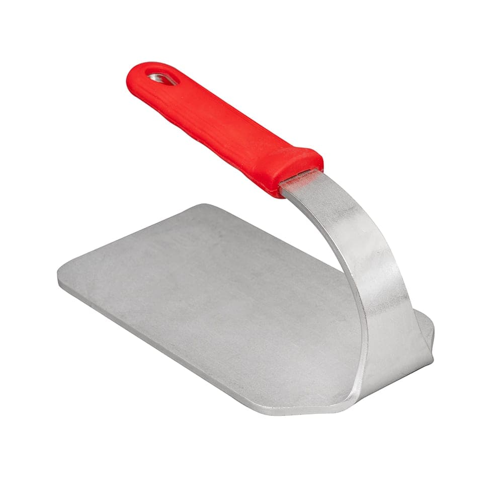Vollrath 50662 2 1/2 lb Steak Weight - Red Silicone Handle, Stainless