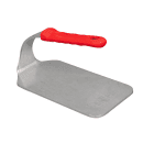 Vollrath 50662 2 1/2 lb Steak Weight - Red Silicone Handle, Stainless thumbnail 2
