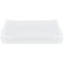 Vollrath 5220CV 1/4 Quarter Size Bun / Sheet Pan Cover  - 13 3/4" x 9 3/4" x 1", Polypropylene thumbnail 2