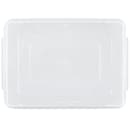Vollrath 5220CV 1/4 Quarter Size Bun / Sheet Pan Cover  - 13 3/4" x 9 3/4" x 1", Polypropylene thumbnail 3
