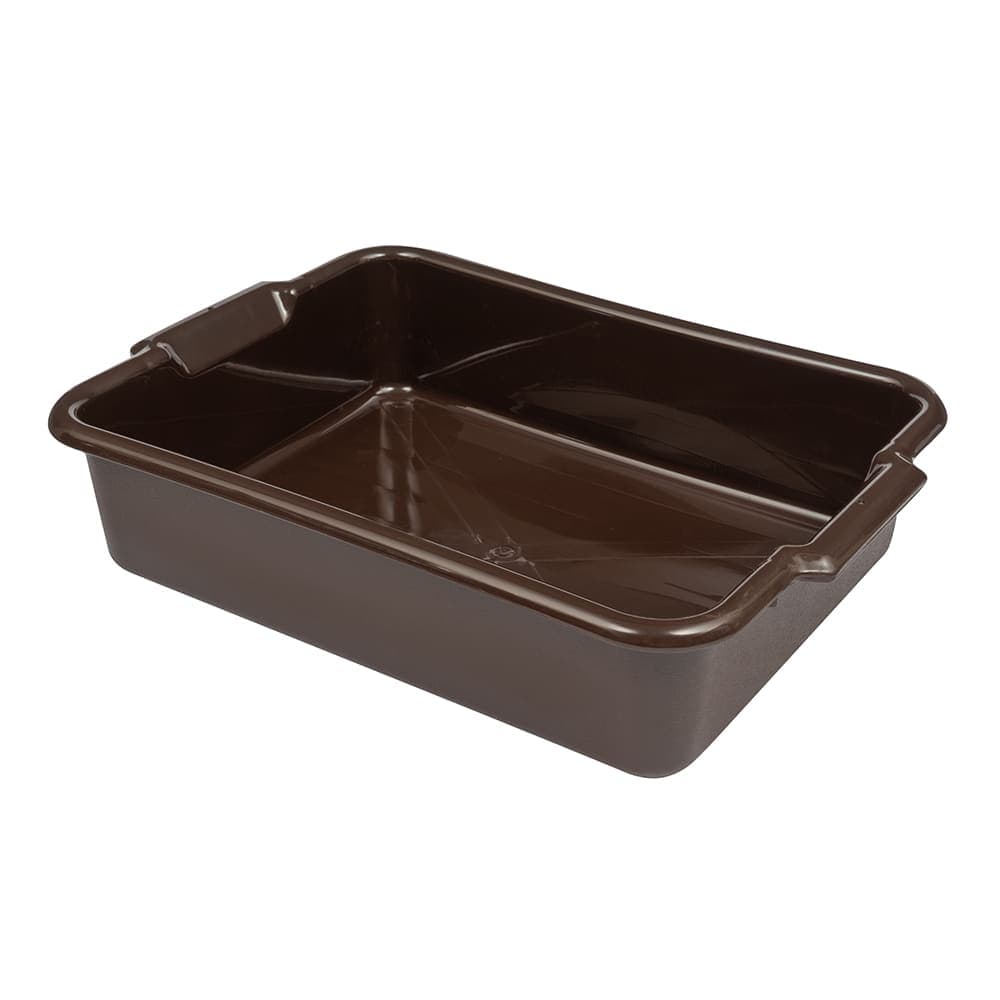 Vollrath 52614 Signature Bus Box - 20" x 15" x 5", Brown